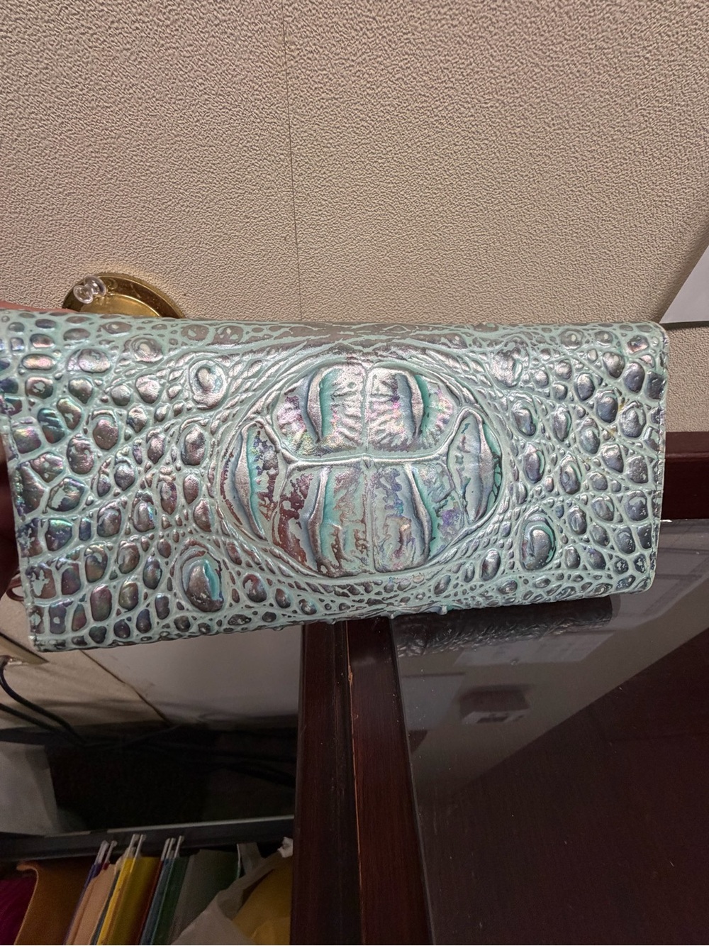 Brahmin Wonderland Melbourne Veronica Leather Wallet